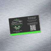 Professionele auto reparatie, Auto Mechanic Magnetisch Visitekaartje (Voorbeeld)