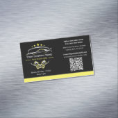 Professionele auto reparatie, Auto Mechanic Magnetisch Visitekaartje (Voorbeeld)