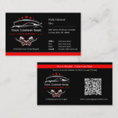Professionele auto reparatie, Auto Mechanic Visitekaartje (Voorkant / Achterkant)