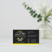 Professionele auto reparatie, Auto Mechanic Visitekaartje (Staand voorkant)