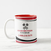 Professionele Auto Reparatie Mok (Links)