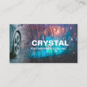 Professionele Auto Wassen en Auto Detailing Visitekaartje (Voorkant)