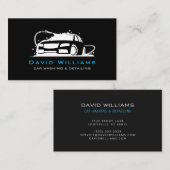 Professionele Auto Wassen en Auto Detailing Visitekaartje (Voorkant / Achterkant)