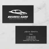 Professionele autocontour Auto Reparation Visitekaartje (Voorkant / Achterkant)