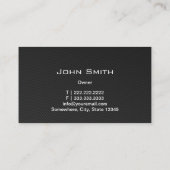 Professionele autocontour Auto Reparation Visitekaartje (Achterkant)