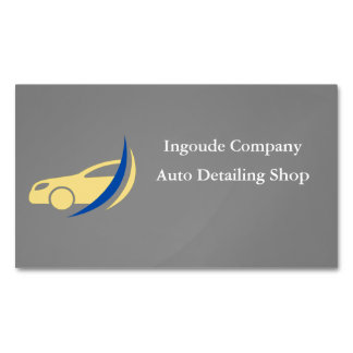 Professionele Autodetailing & Autoverzorgingsdiens Magnetisch Visitekaartje
