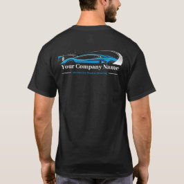 Professionele Autodetailing Autowasserij T-shirt
