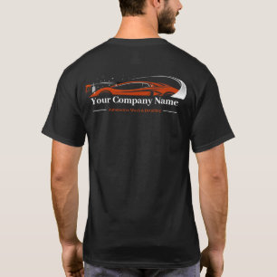 Professionele Autodetailing Autowasserij T-shirt