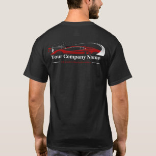 Professionele Autodetailing Autowasserij T-shirt