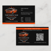 Professionele Autodetailing Autowasserij Visitekaartje (Voorkant / Achterkant)