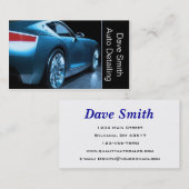 Professionele autodetaillist visitekaartje (Voorkant / Achterkant)
