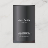 Professionele automatische reparatie-stekker visitekaartje (Achterkant)