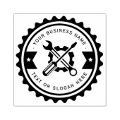 Professionele automonteur rubberstempel (Afrduk)