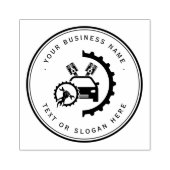 Professionele automonteur rubberstempel (Afrduk)