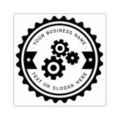 Professionele automonteur rubberstempel (Afrduk)