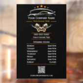 Professionele Autoreparatie, Openingstijden Raamsticker (Vel 2)