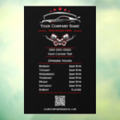 Professionele Autoreparatie, Openingstijden Raamsticker (Vel 3)