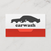 Professionele autowas & detaillering - Drukwas Visitekaartje (Achterkant)