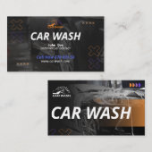 Professionele autowas & detaillering - Drukwas Visitekaartje (Voorkant / Achterkant)