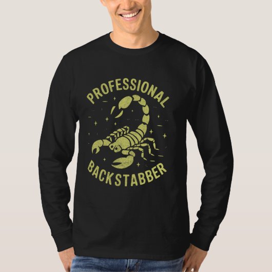 Professionele Backstabber Scorpion T-shirt (Voorkant)