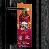 Professionele bakkerij winkel Sweet Treats banketb Deurhanger