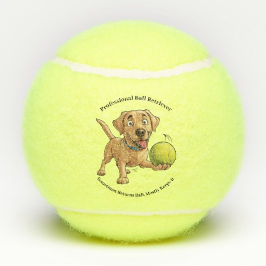 Professionele bal Retriever Tennisbal (Achterkant)