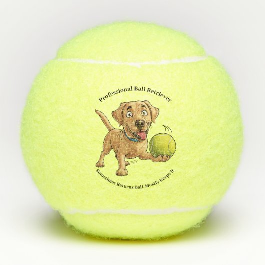 Professionele bal Retriever Tennisbal (Voorkant)