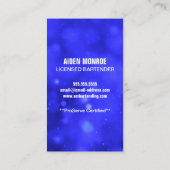 Professionele barrière visitekaartje (Achterkant)