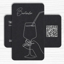Professionele Bartender Custom QR