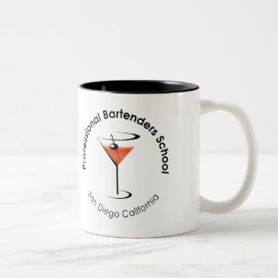 Professionele Bartender School Coffee Mok