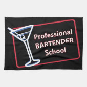 Professionele Bartending School Bar Handdoek (Horizontaal)