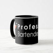 Professionele Bartending School Coffee Mok (Voorkant links)