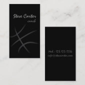 Professionele Basketball Coach/Player-kaart Contactkaartje (Voorkant / Achterkant)