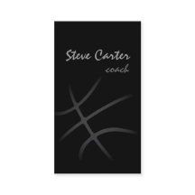 Professionele Basketball Coach/Player-kaart