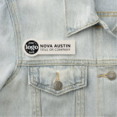 Professionele Bedrijf Logo Medewerker Magnetisch o Naamplaatje (In situ)