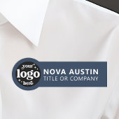 Professionele Bedrijf Logo Medewerker Magnetisch o Naamplaatje