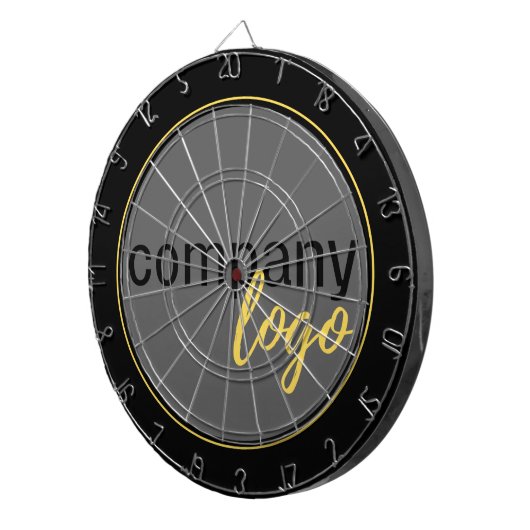 PROFESSIONELE BEDRIJF MERK BUSINESS LOGO SJABLOON DARTBORD (Voorkant Rechts)