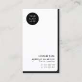 Professionele bedrijfs het voorzien van een netwer visitekaartje (Voorkant)