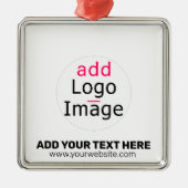 Professionele  bedrijfscyclus — wit metalen ornament (Voorkant)