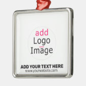 Professionele  bedrijfscyclus — wit metalen ornament (Links)