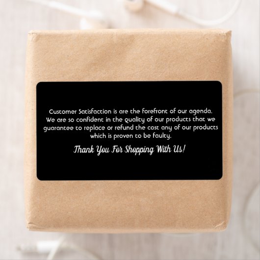 Professionele bedrijfsetiketten voor producten etiket (Insitu)