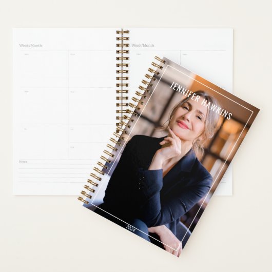 Professionele Bedrijfsfoto l Elegant Chic wekelijk Planner (Display)