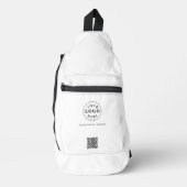 Professionele Bedrijfsinformatie Witte Sling Bag P (Voorkant)