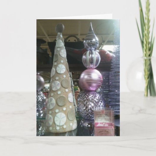 PROFESSIONELE/BEDRIJFSMODERNE CHRISTMAS WISSEN FEESTDAGEN KAART (Voorkant)