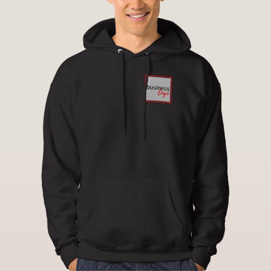 PROFESSIONELE BEDRIJVEN MET EENVORMIGE KLEINE LOGO HOODIE (Voorkant)