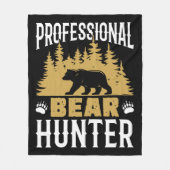 Professionele Beer Hunter Fleece Deken (Voorkant)