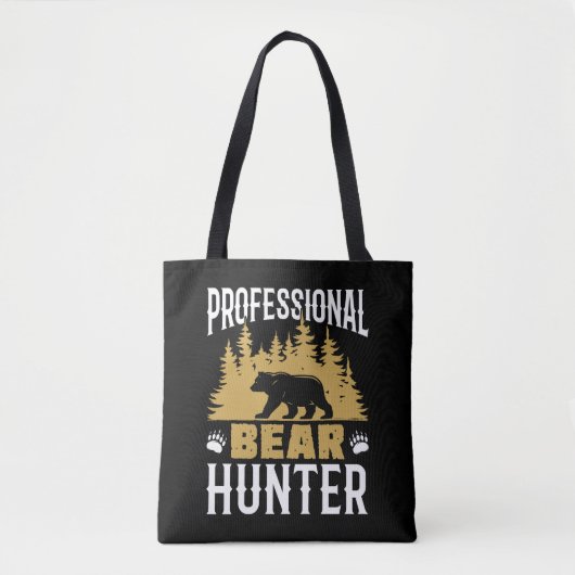 Professionele Beer Hunter Tote Bag (Voorkant)