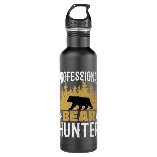 Professionele Beer Hunter Waterfles (Voorkant)