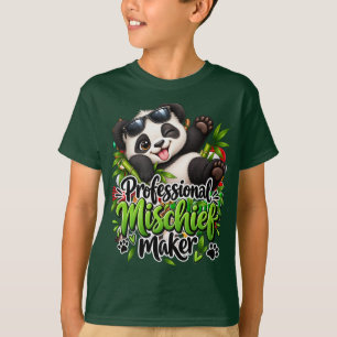 Professionele Bendeleider Panda T-shirt