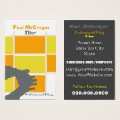 Professionele besturing - Visitekaartje met ketel (Voorkant /achterkant)